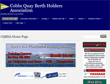 Tablet Screenshot of cqbha.co.uk